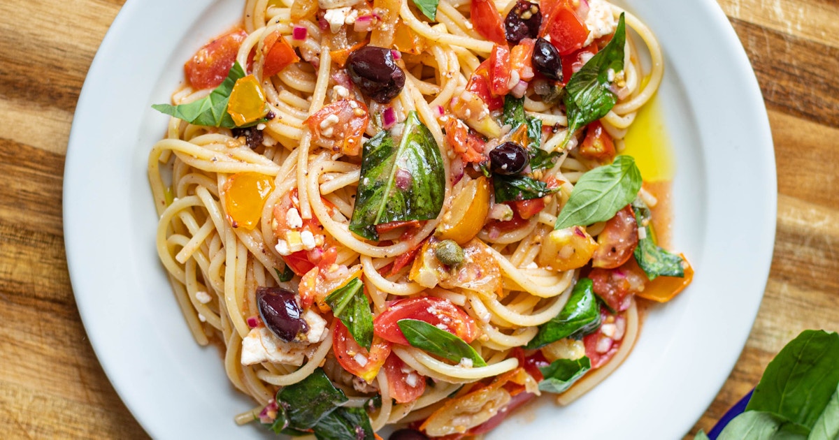 Tomato & Basil Pasta Recipe